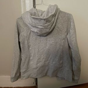 Lululemon gray scuba full zip